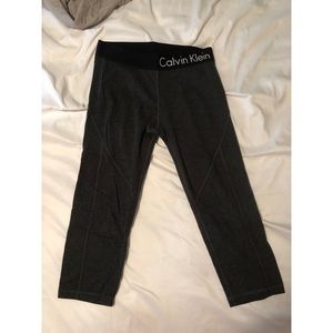 Calvin Klein performance crop leggings
